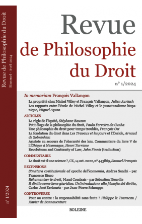 Revue de Philosophie du...