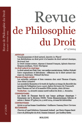 Revue de Philosophie du...