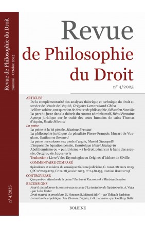 Revue de Philosophie du...