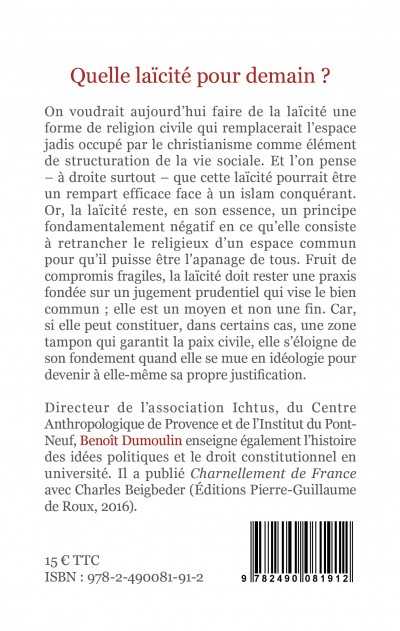 Quelle laïcité pour demain ?