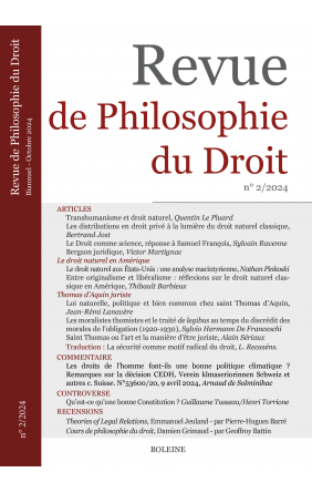 Revue de Philosophie du...